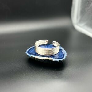 Silver Wire bangle cuff